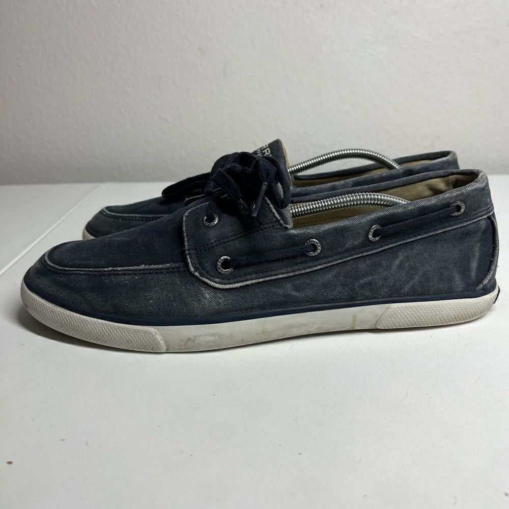 Sperry Top-Sider A/O 2-Eye Men's Denim Shoes Size 10,5 M